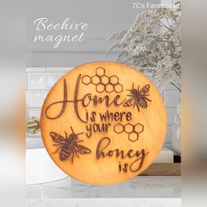 🪵Laser Engraved Magnet